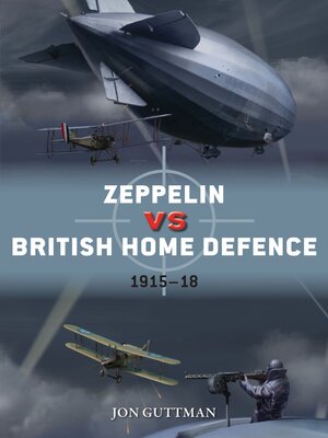 cover image of Zeppelin vs British Home Defence 1915-18